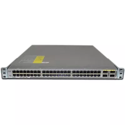 Cisco Nexus N3K-C3064TQ-10GT 48P 10GbE RJ45 4P 40GbE QSFP+ Switch • $311