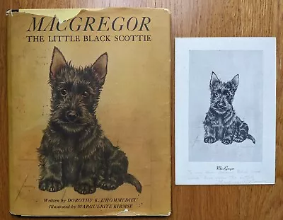 Marguerite Kirmse Illustrated Signed Book Macgregor The Little Black Scottie 1st • $500