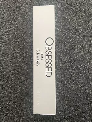 Calvin Klein Obsessed For Men TRAVEL SIZE EAU DE PARFUM BRAND NEW • £11