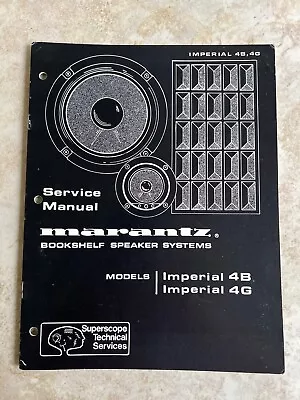 Marantz Service Manuals/user Guides/instruction Handbook  - Original • $10