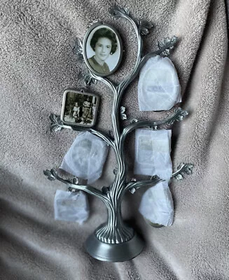 Malden Silver Family Tree Photo Frame Stand • $4