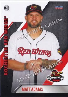 2023 Rochester Red Wings Matt Adams RC Rookie Washington Nationals Minor League • $2.25