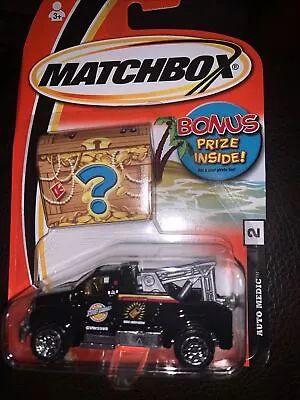 2004 Matchbox Auto Medic Tow Truck # 2 'Steve's Garage  Treasure Chest Card • $11.99