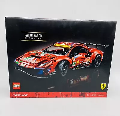 LEGO TECHNIC: Ferrari 488 GTE “AF Corse #51” (42125) - Brand New! • $295