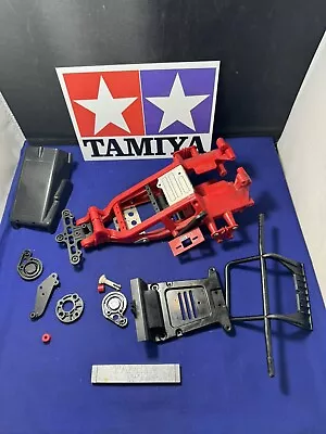 Tamiya Vintage Monster Beetle Chassis Parts All Good Rc Car Spares Lot • £30