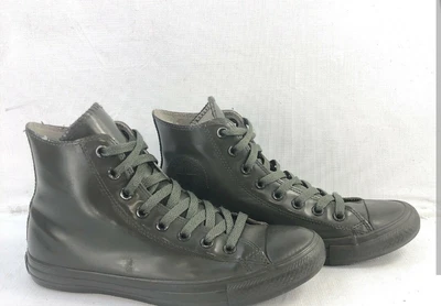 £4.20 • Buy Hi Pineneedle Green High-Top Converse ALL-STAR Canvas Sneakers UK SIZE 6, VGC