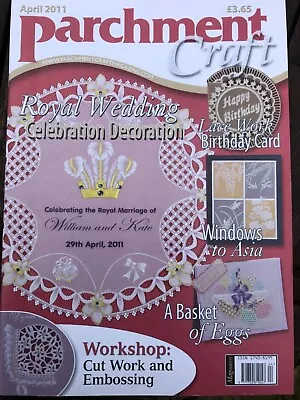 £2.50 • Buy Parchment Craft Magazine April 2011 Easter Cards, Mandala, Flower Cart, Parrot
