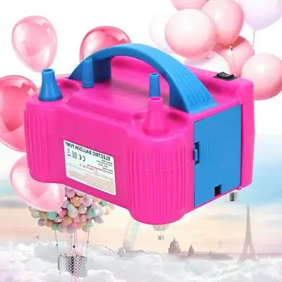 £14.39 • Buy Portable 600W Electric Balloon Pump Inflator Air High Power Blower Party UK Plug