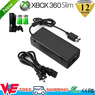 $17.95 • Buy Power Supply For Xbox 360 Slim Console Adapter Charger Cord With LED Indicator