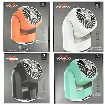 Vornado Flippi V6 Mini Fan Personal Air Circulator 3 Year Warranty Color Choice • $12.95