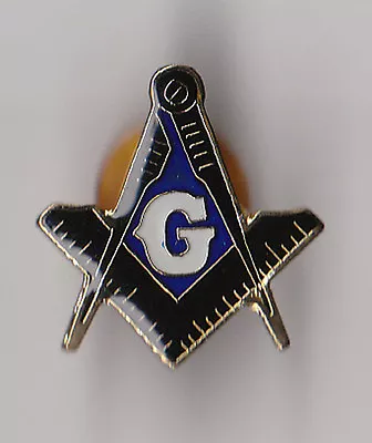 Masonic/Freemason - Hat/Lapel Pin - CLASSIC Square & Compass BACK IN STOCK! • $2.99