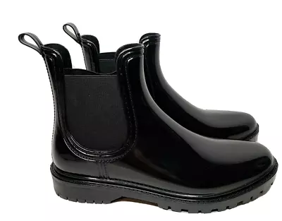 Xappeal Boots Payne Model Waterproof Rain Bootie Black Size 10 • $12.99