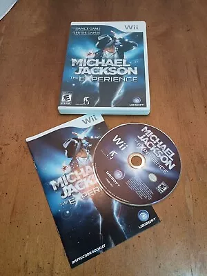 Michael Jackson: The Experience (Nintendo Wii) CIB Complete W/Manual • $19.99