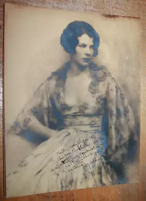 Maybe MARTHA MANSFIELD SIGNED PHOTO Hal Phyfe Photographer Ziegfeld Follies • $385