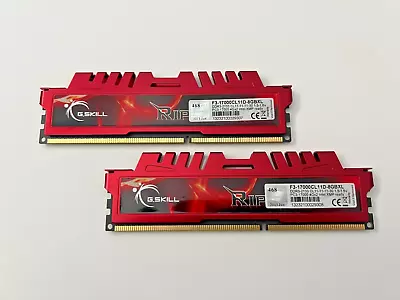 G. SKILL 8 GB DIMM 2133 MHz PC3-17000 DDR3 SDRAM Memory (F3-17000CL11D-8GBXL) • $9