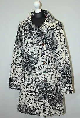 $104.63 • Buy Desigual 96E2918 Womens Jacket Coat Size 44