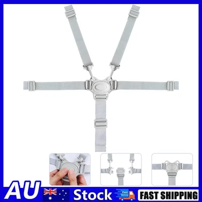 $14.99 • Buy 5 Point Car Baby Universal Harness High Chair Pram Baby Safe Strap Safe Belt