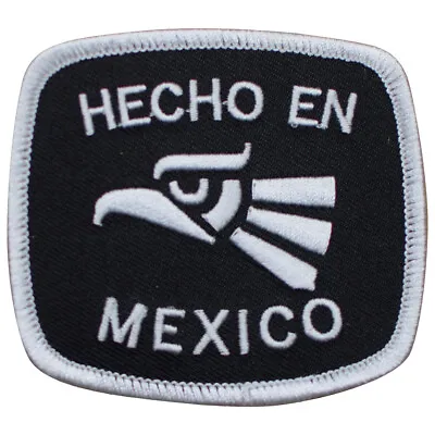 Hecho En Mexico Patch -  Made In Mexico  Eagle Badge 3-1/8  (Iron On) • $3.74