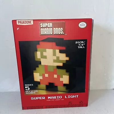 Paladone Nintendo Blocked Super Mario Bros Light Lamp • $19.99