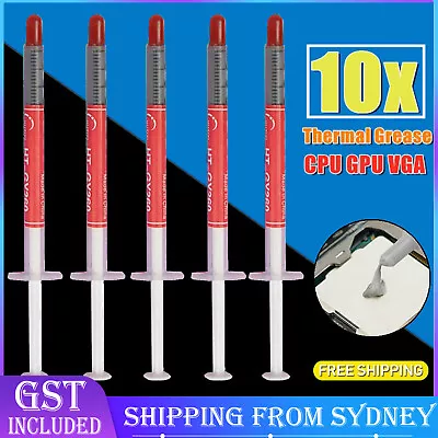 10X Thermal Grease Heatsink Compound Paste Heat Sink CPU GPU VGA Syringe Network • $6.92