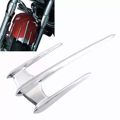 Motorbike Chrome Front Fender Accent Decor For Honda Goldwing GL1800 F6B VTX1300 • $13.64