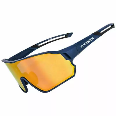 ROCKBROS Polarized Sunglasses Cycling Glasses Full Frame Sports Bike Goggles PC • $28