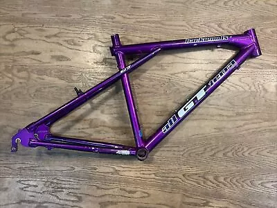 GT Backwoods All Terra Mountain Bike Frame 18.5“ Anodized Purple 1994 • $279.99