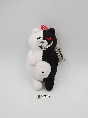 Super Danganronpa B0208 Monokuma Furyu Strap Mascot 4.5  Plush Toy Japan • $11.90