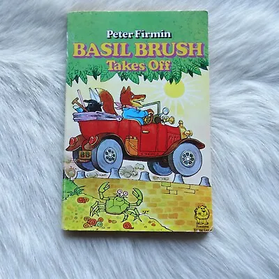 Vintage PETER FIRMIN Basil Brush Takes Off 1983 Vintage Basil Brush Tv Show Book • $38.99