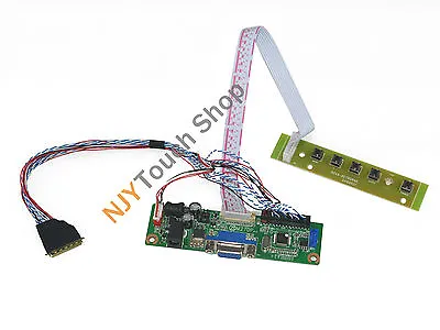 $17.99 • Buy VGA LVDS LCD Controller Board For B101AW07 B101AW06 B101AW03 1024x600 LED Screen