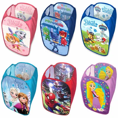 £5.99 • Buy Laundry Bag Toy Storage Pop Up Hamper Kids Children Boys Girls Gift