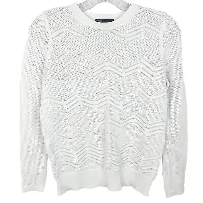 Vince Women’s Sweater Size XS Mesh White • $23.80