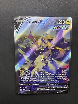 Zeraora V 166/198 Alternate Art Chilling Reign NM Card Pokemon -  • $79.95