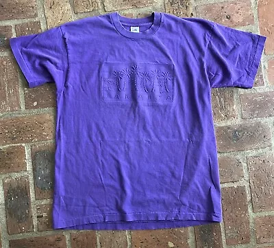 Vintage Single Stitch Jamaica Tourist Press Print Tee Tshirt Sz XL • $12