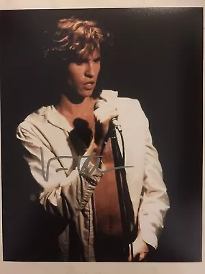 Val Kilmer Signed Jim Morrison The Doors  8x10 Photo With COA • $150