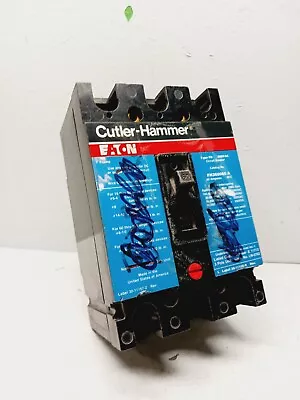 Cutler Hammer Fh360060a 60 Amp Bolt-on Circuit Breaker 3 Pole 600 Vac 250 Vdc • $80.99