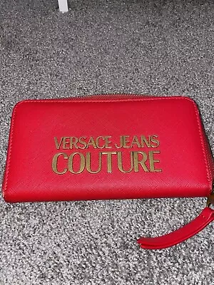 Versace Jeans Couture Red Wallet • $35