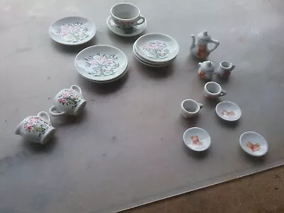Partial Child's Japanese Tea Set Vintage 20 Pieces • $17.50
