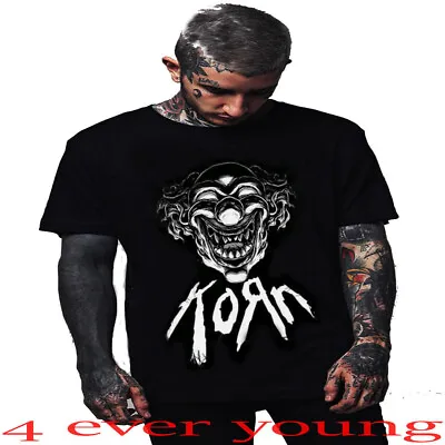 $11.69 • Buy Korn Clown The Classic Rock Punk Rock  T Shirts 