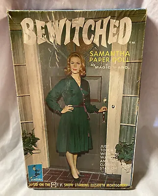 1965 BEWITCHED Samantha Paper Doll Boxed Set By Magic Wand Elizabeth Montgomery • $129.99