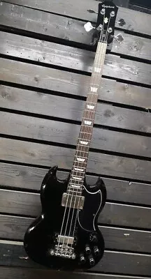 Epiphone By Gibson EB-3 SG Bass Black 3.5kg W/GB #24040201111111111111 • $710.06