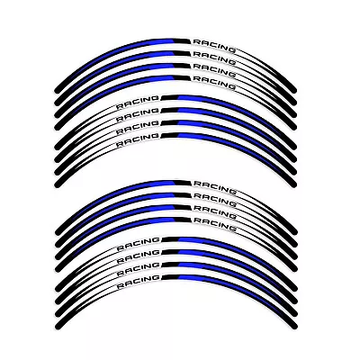 Blue R03B Motorcycle Rim Decal Kit For MV Agusta BRUTALE 910 R 2007-2008 • $37.18