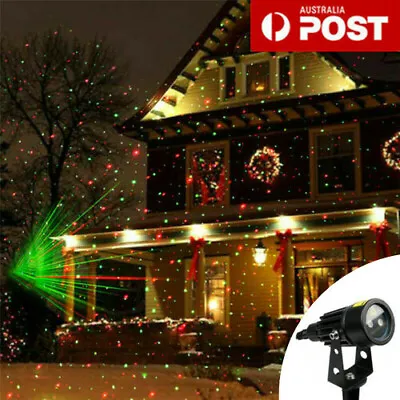 $30.96 • Buy Outdoor Christmas Laser Projector Lights Waterproof Garden Stage Party Decor AU~