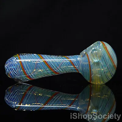 5  Fumed Rasta Vortex Tobacco Smoking Pipe Thick Collectible Pipes - P638B • $14.99