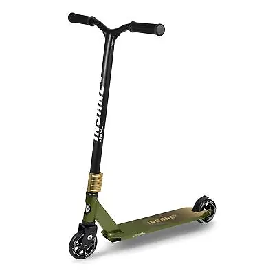 Stunt Scooter Kids Teenagers Adults 2 Wheels Kick Push Scooter Pro ABEC 9 Green • £97.99