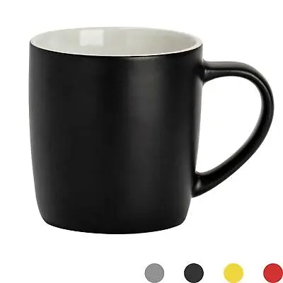 £6.99 • Buy Matt Tea Coffee Mug Porcelain Cappuccino Latte Cup 340ml