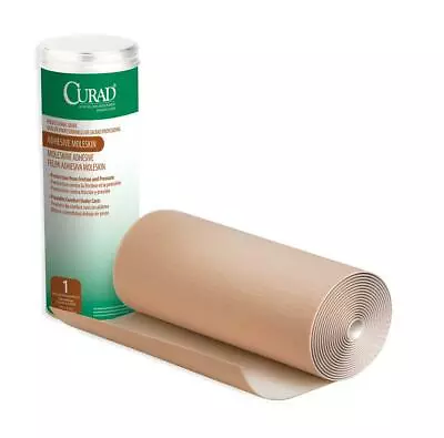 Curad Moleskin Roll - 9  X 4 Yd - 12 Pack - NON5147 • $214.67