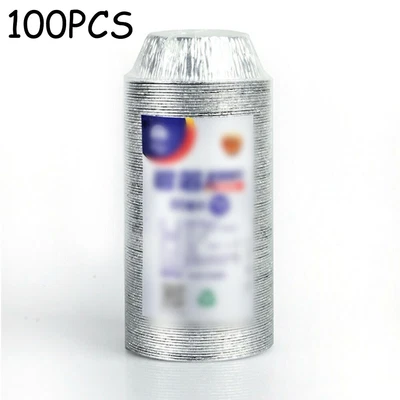 £7.56 • Buy 100* Small Deep Foil Pie Dishes Mince Fruit Pies Cases Tins Round Dish Baking