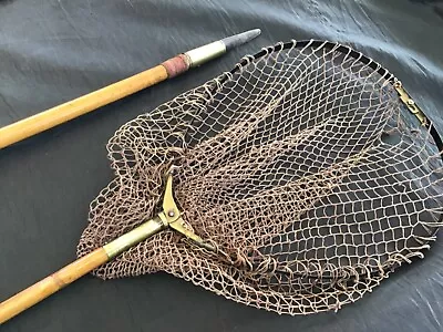 Vintage Hatton Brothers Hereford Trout Fly Fishing Landing Net  Spear & Gaffs • $54.71