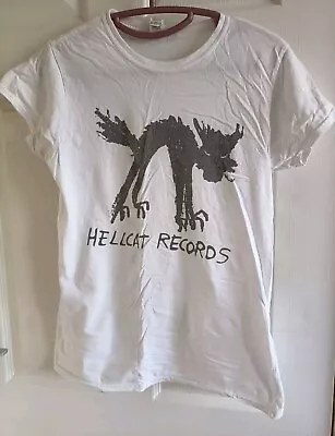 Ladies Hellcat Records T-shirt Size XL 14 Punk Rancid Grade 2 Horrorpops Ska • £7